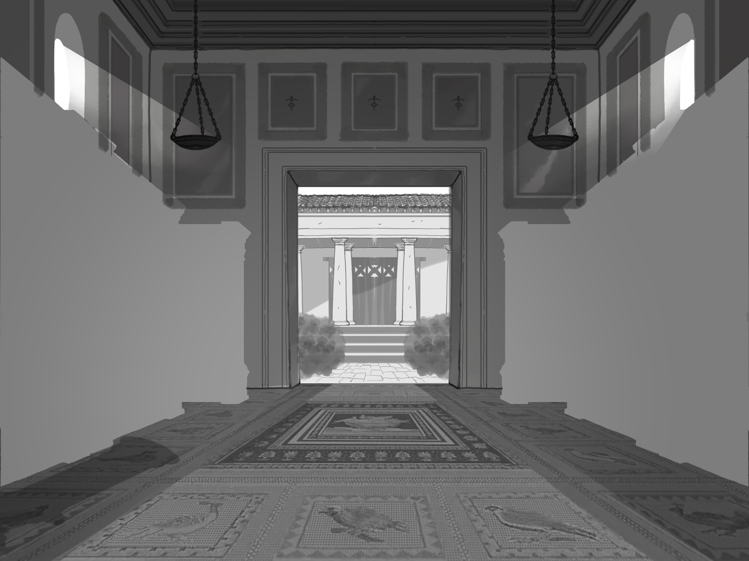 Roman tablinium